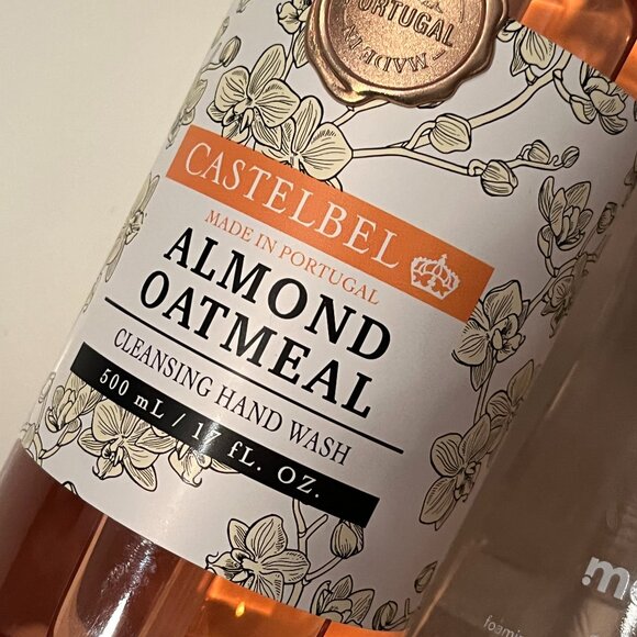 Castelbel  (Almond Oatmeal) and Method  (Sweet Water) Hand Soaps (w/a) - Picture 3 of 8